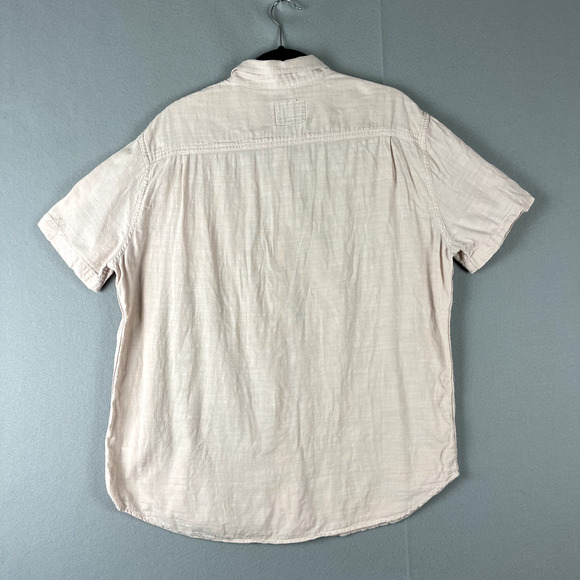 Rails Shirt Mens XL Pink Fairfax Ebi Short Sleeve Button Up Lightweight Cotton - Picture 14 of 16